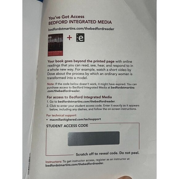 The Brief Bedford Reader 12th Edition College Book - Picture 3 of 7